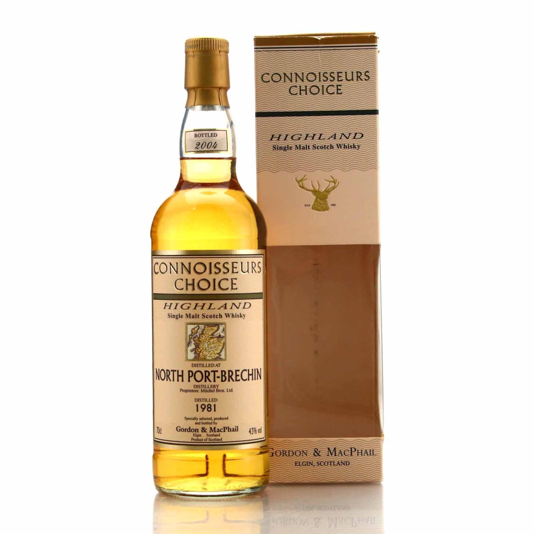 North Port 1981 Gordon and MacPhail bottled 2004