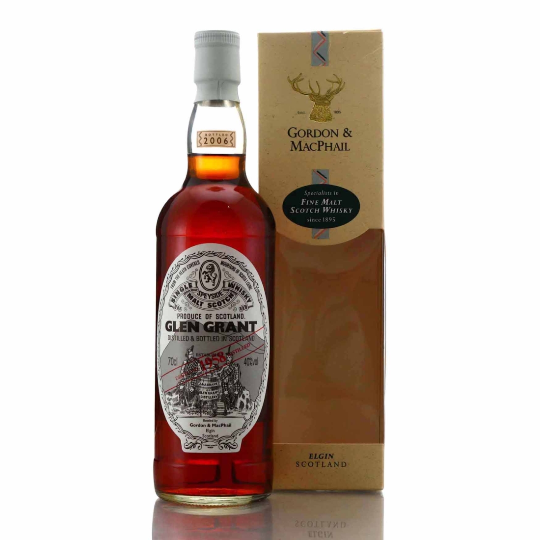 Glen Grant 1958 Gordon and MacPhail bottled 2006