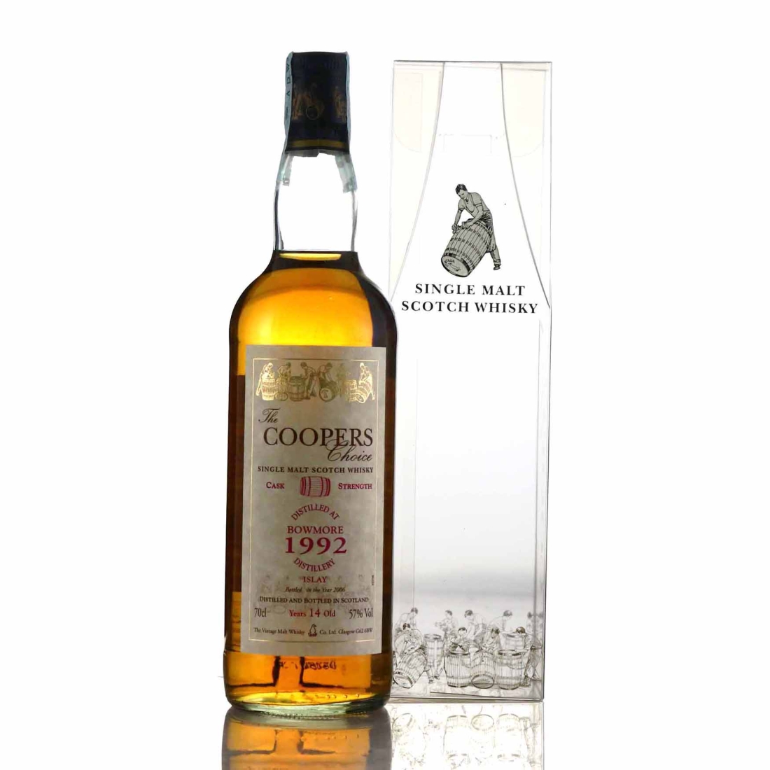 Bowmore 1992 Coopers Choice 14 Year Old Cask Strength