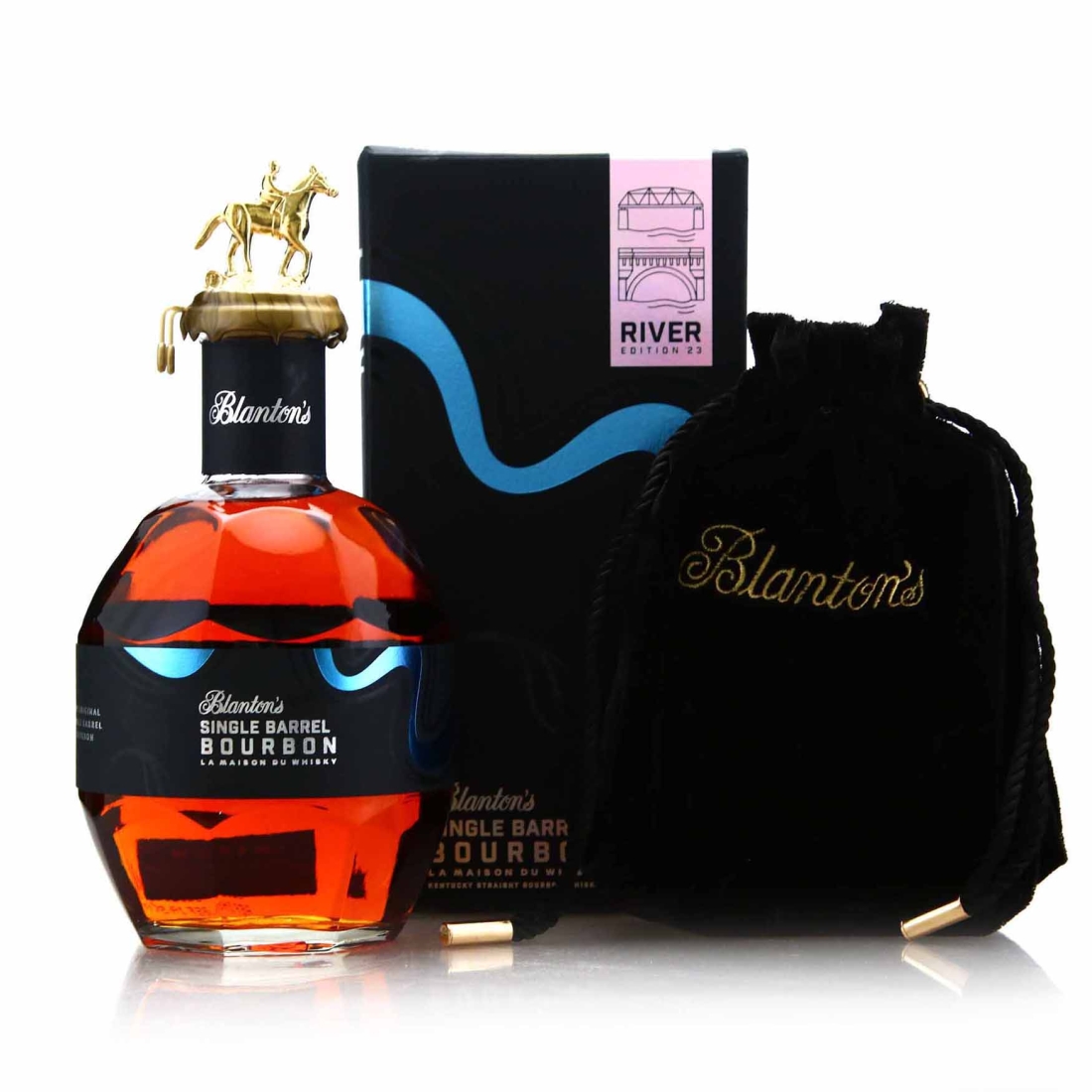 Blanton's Single Barrel dumped 2023 River Edition #14 70cl / LMDW