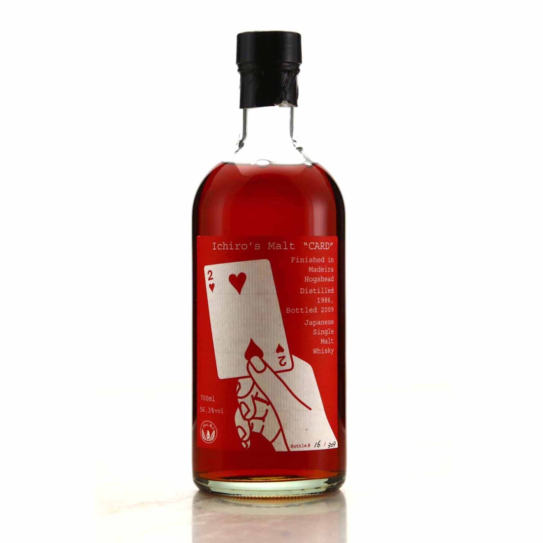 Image for Hanyu 1986 Ichiro's Malt 'Card' #482 / Two of Hearts