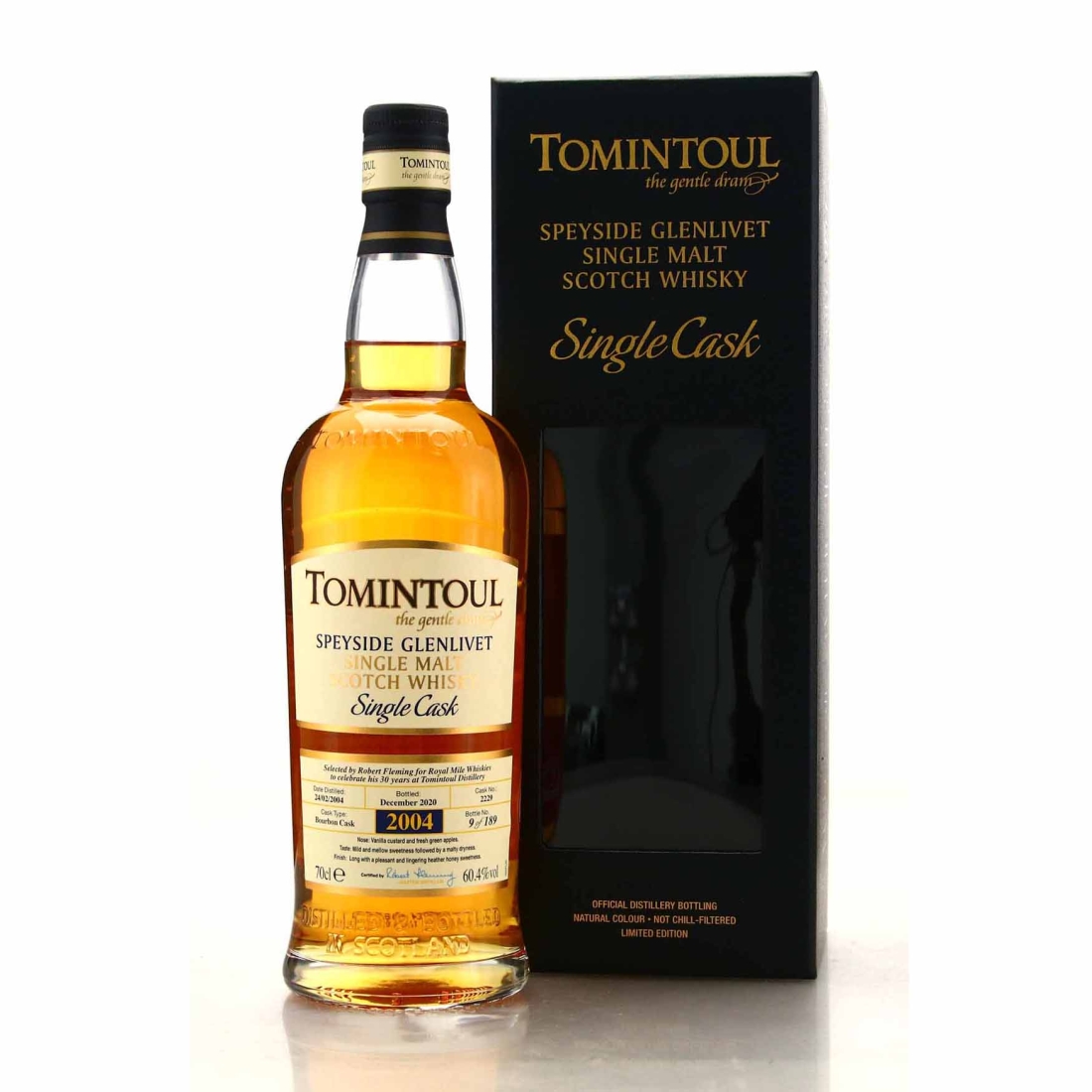 Tomintoul 2004 Single Bourbon Cask #2229 / RMW