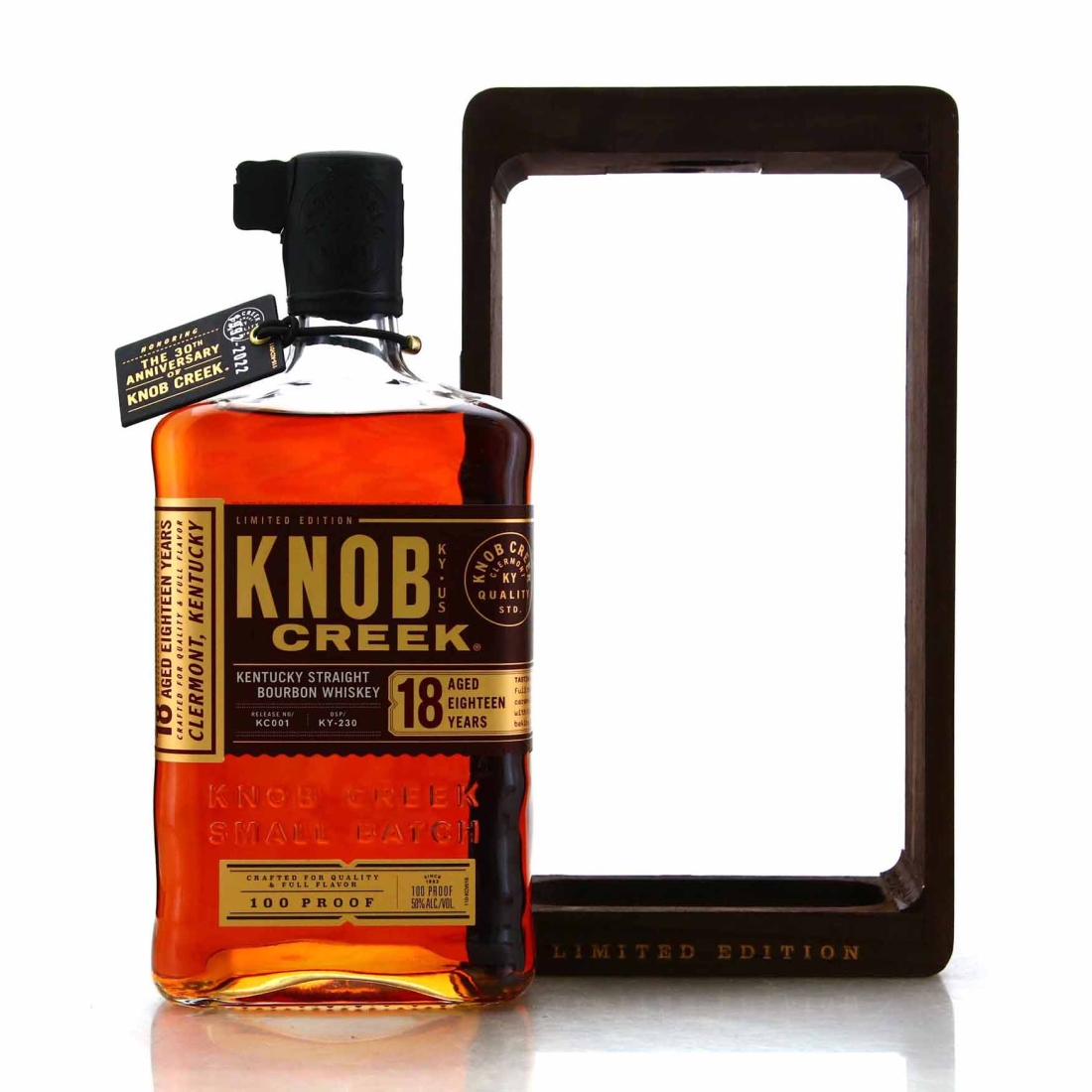Knob Creek 18 Year Old Limited Edition 100 Proof / 30th Anniversary
