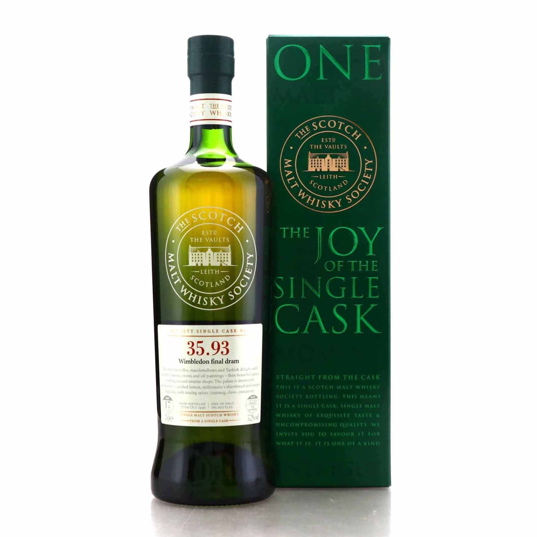 Glen Moray 1995 SMWS 17 Year Old 35.93