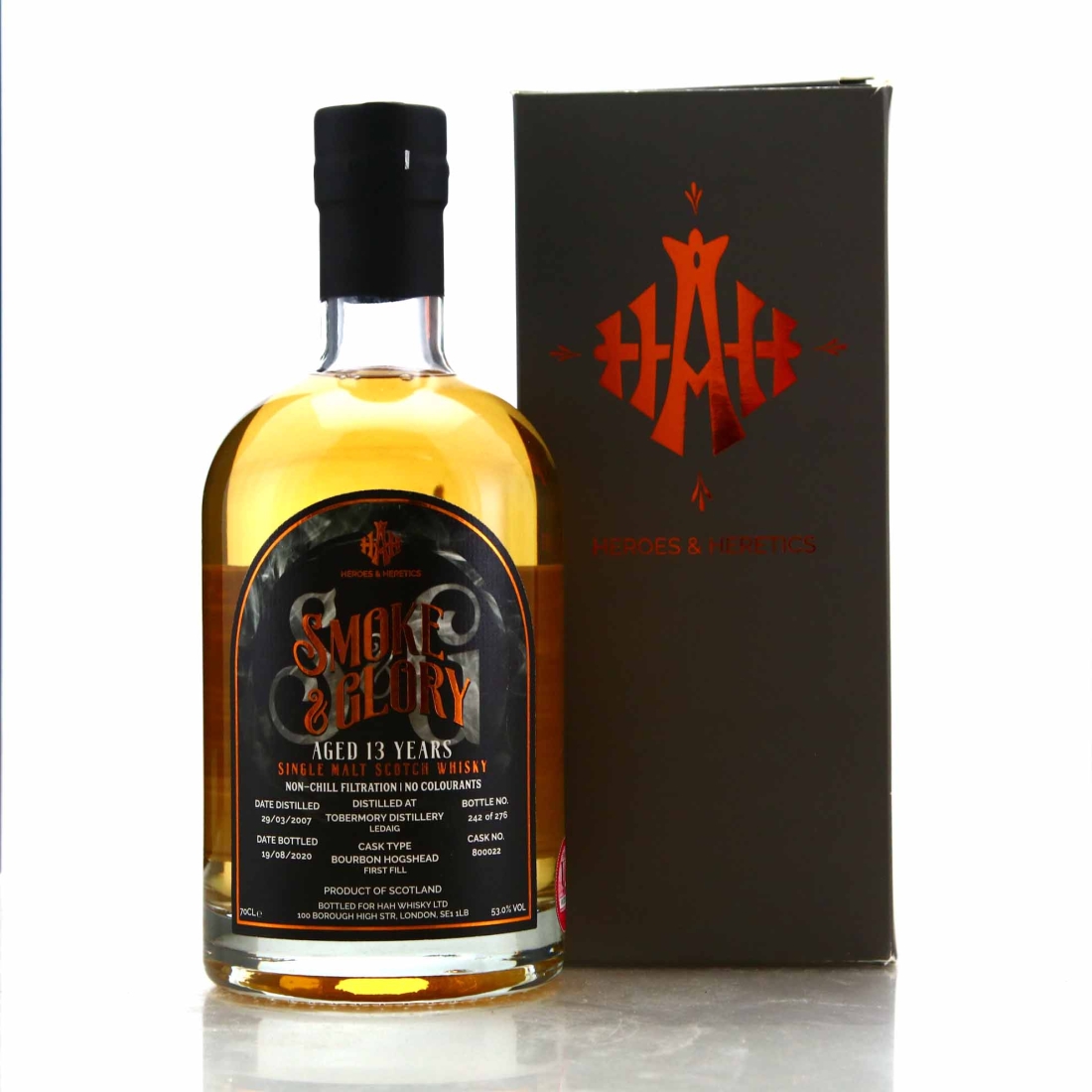 Ledaig 2007 Heroes and Heretics 13 Year Old Smoke and Glory