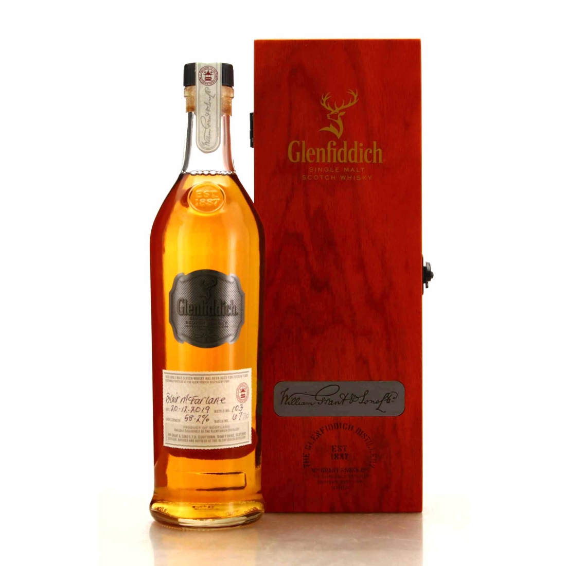 Glenfiddich 15 Year Old Hand Filled Batch #67 / Distillery Exclusive