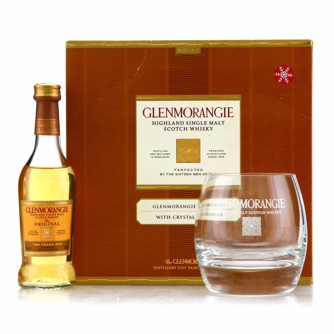 Glenmorangie 10 Year Old The Original Gift Pack pre-2022 10cl