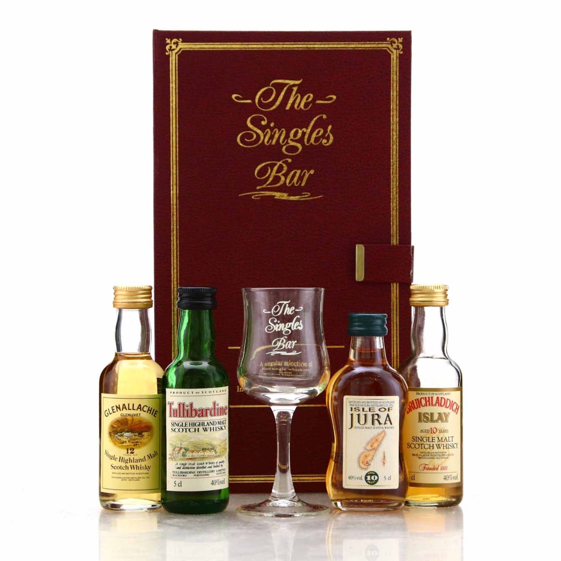 Invergordon Distillers The Singles Bar Miniatures x 4