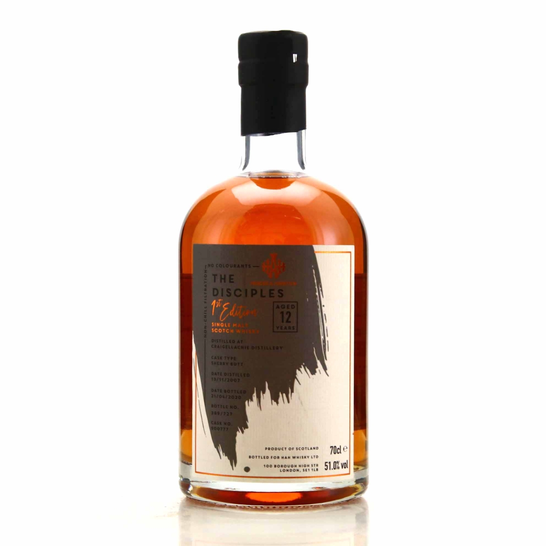 Craigellachie 2007 Heroes and Heretics 12 Year Old The Disciples / First Edition