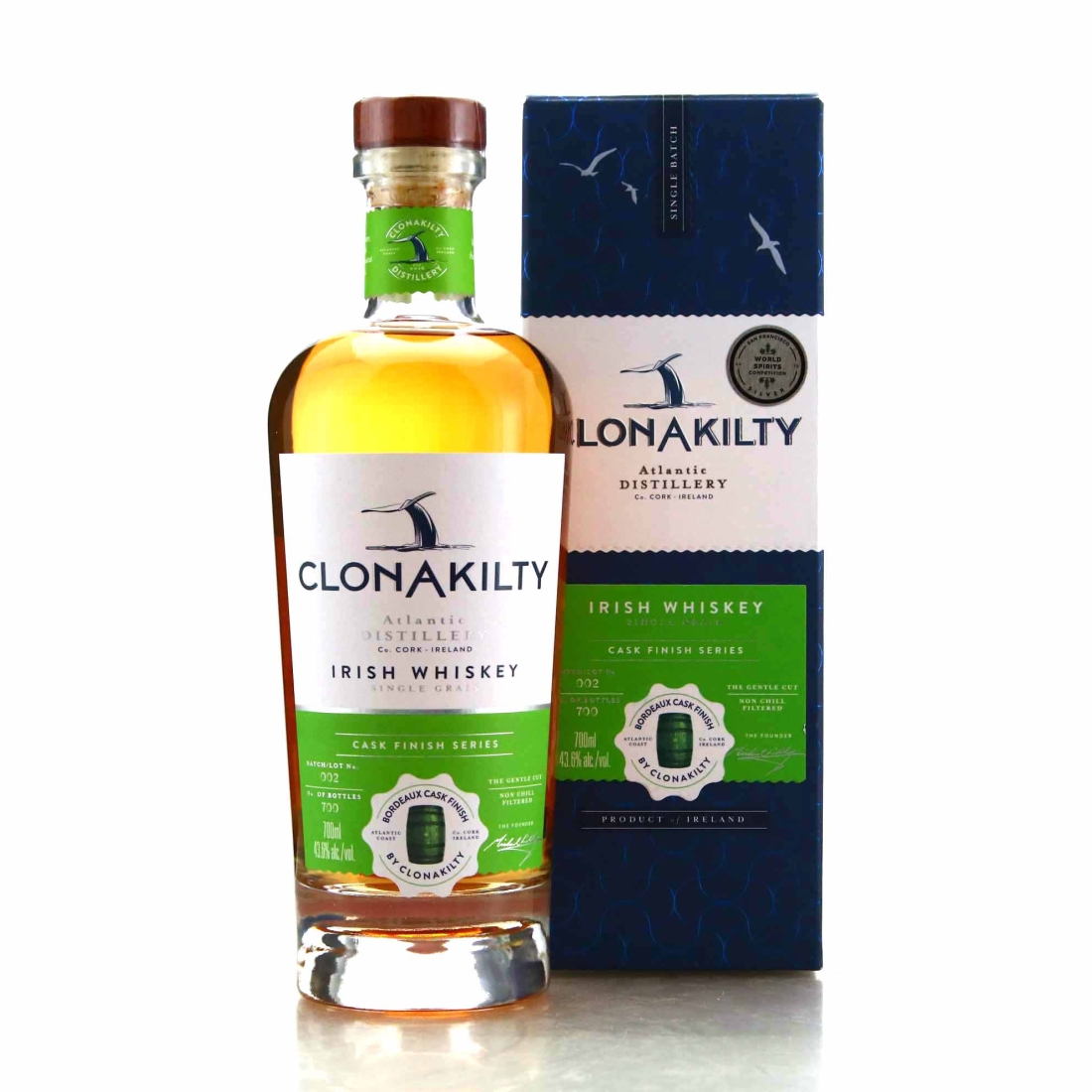 Clonakilty Bordeaux Cask Finish Single Grain / Batch #2