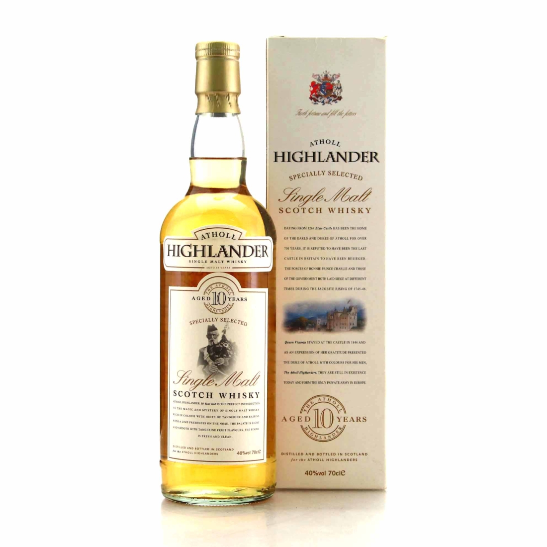 Atholl Highlander 10 Year Old Single Malt