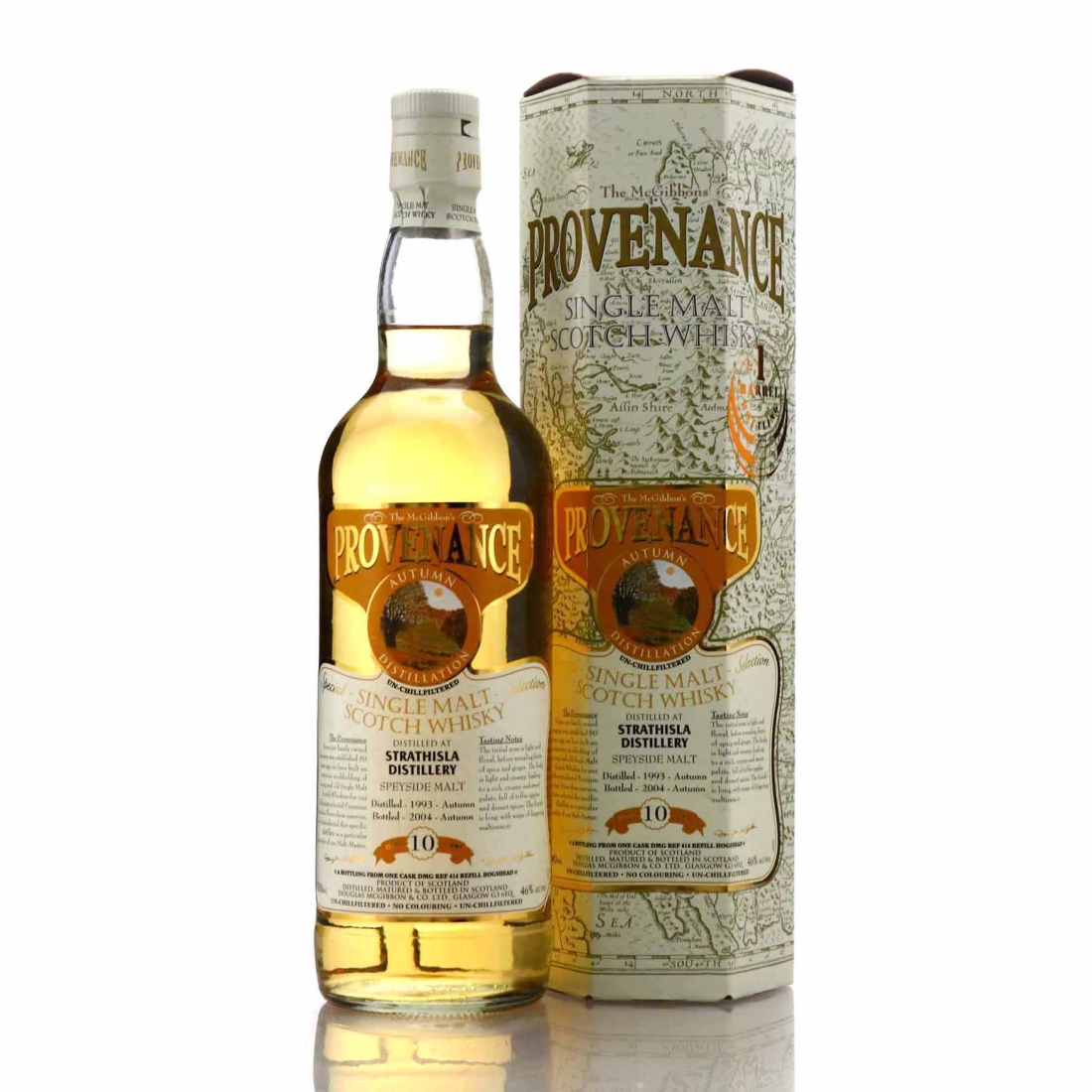 Strathisla 1993 Douglas McGibbon 10 Year Old