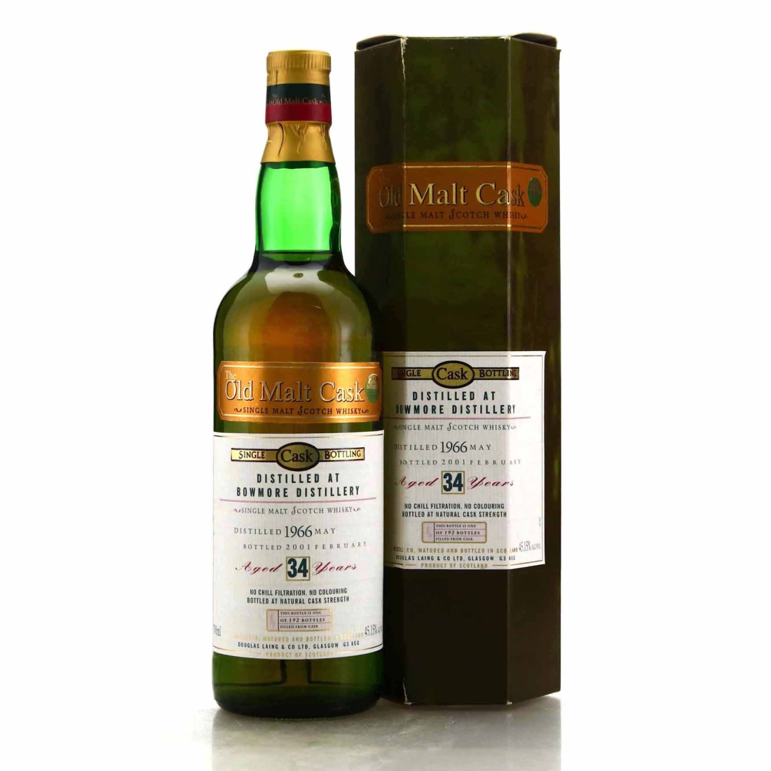 Bowmore 1966 Douglas Laing 34 Year Old Cask Strength