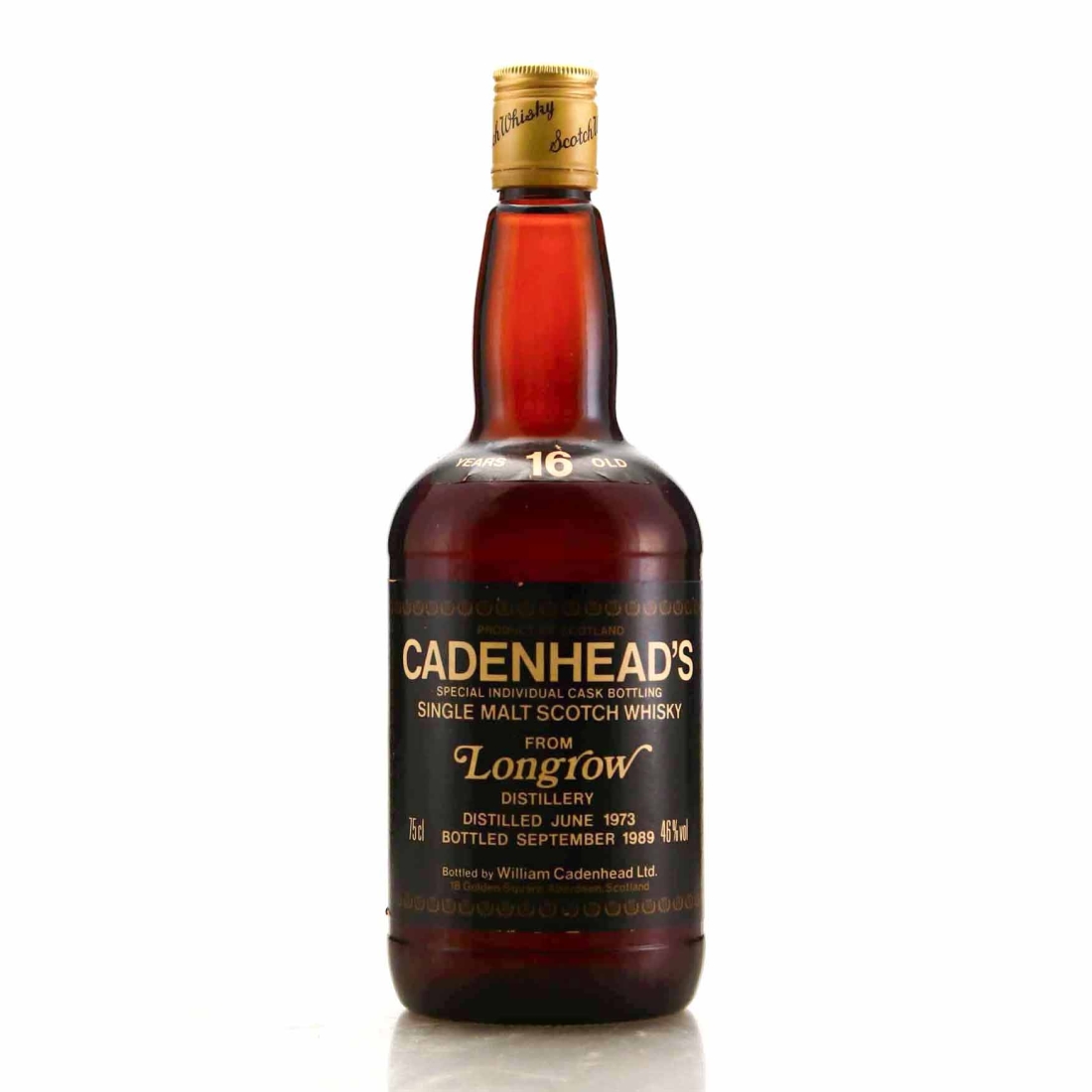 Longrow 1973 Cadenhead's 16 Year Old