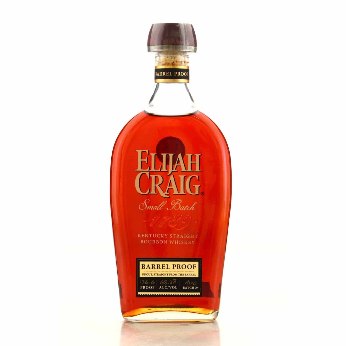 Elijah Craig Barrel Proof Bourbon 2020 Release 70cl / Batch #A120