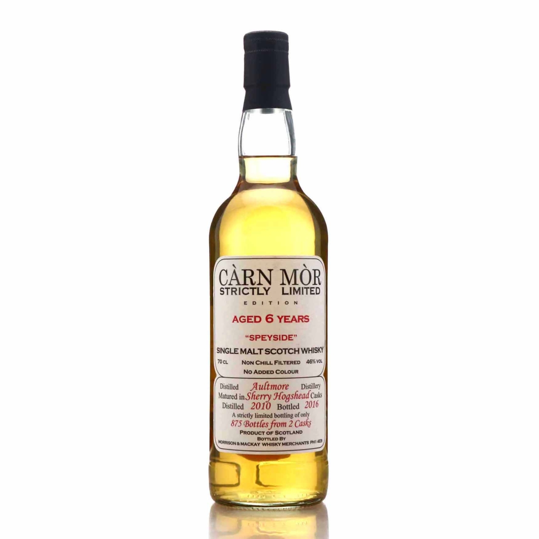 Aultmore 2010 Carn Mor 6 Year Old