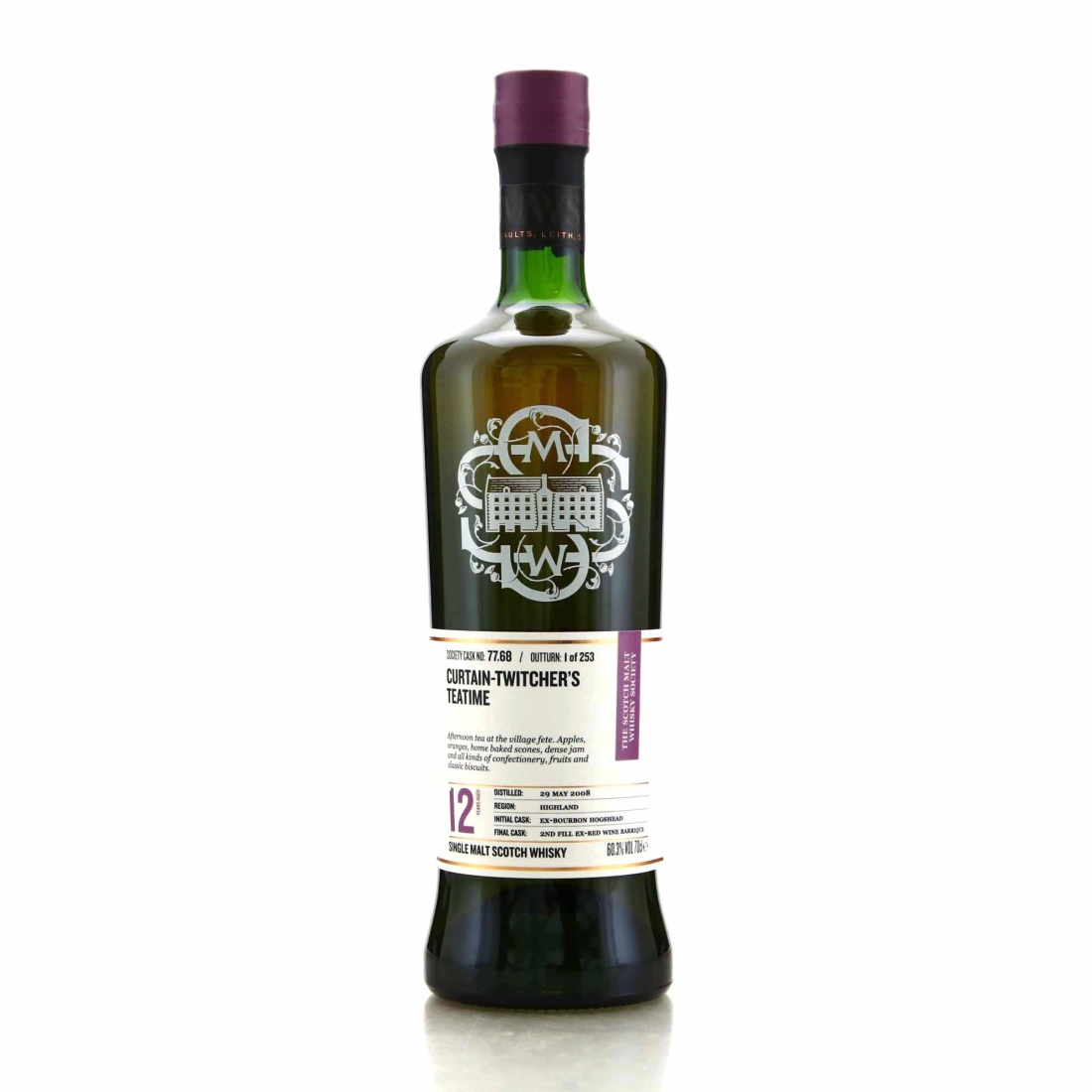 Glen Ord 2008 SMWS 12 Year Old 77.68