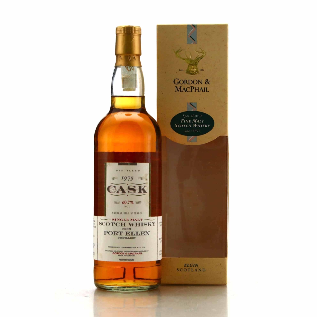 Port Ellen 1979 Gordon and MacPhail Cask Strength / 60.7%