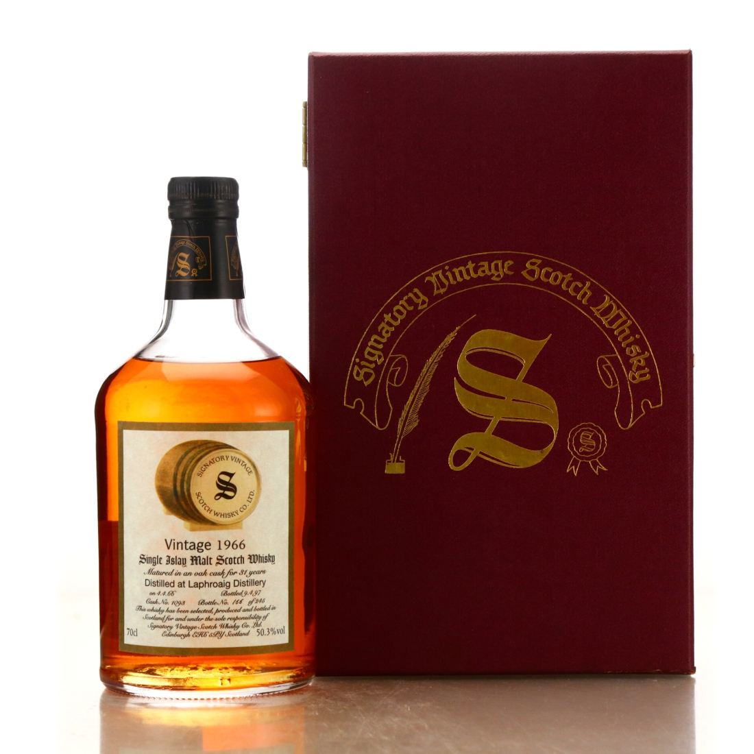 Laphroaig 1966 Signatory Vintage 31 Year Old #1093