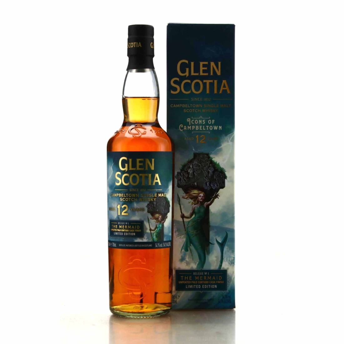 Glen Scotia 12 Year Old The Mermaid  Limited Edition / Release No.1