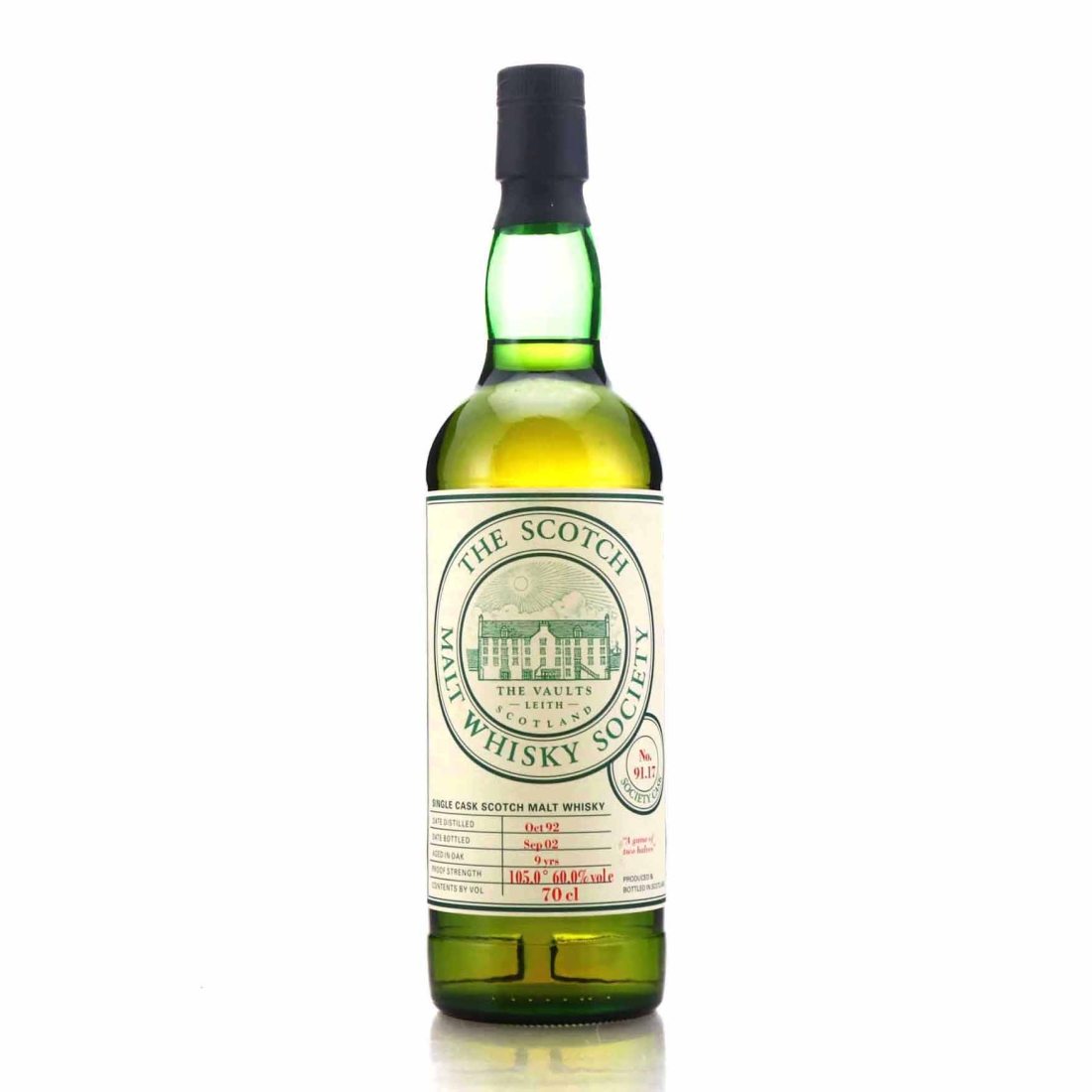 Dufftown 1992 SMWS 9 Year Old 91.17