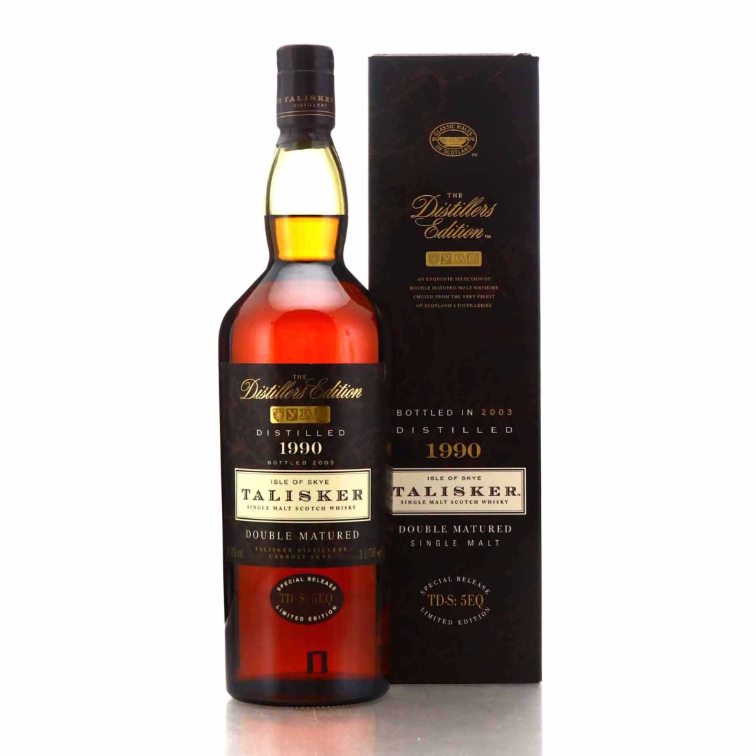 Talisker 1990 Distillers Edition TD-S:5EQ 1 Litre