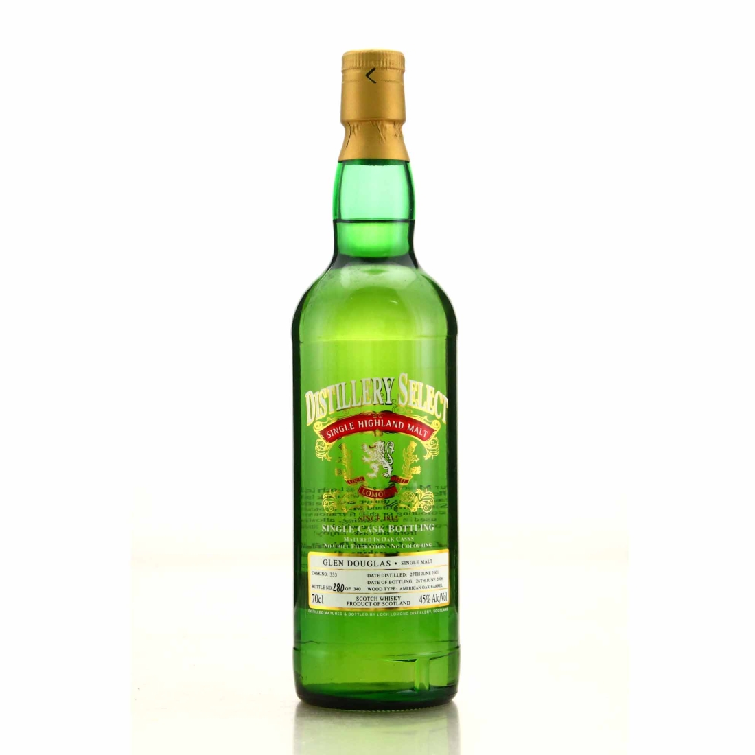Glen Douglas 2001 Distillery Select Single Cask #333