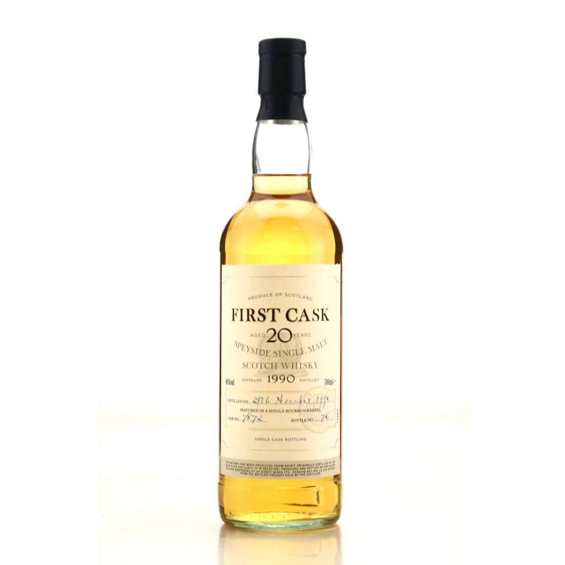 Glen Elgin 1990 First Cask 20 Year Old #7872