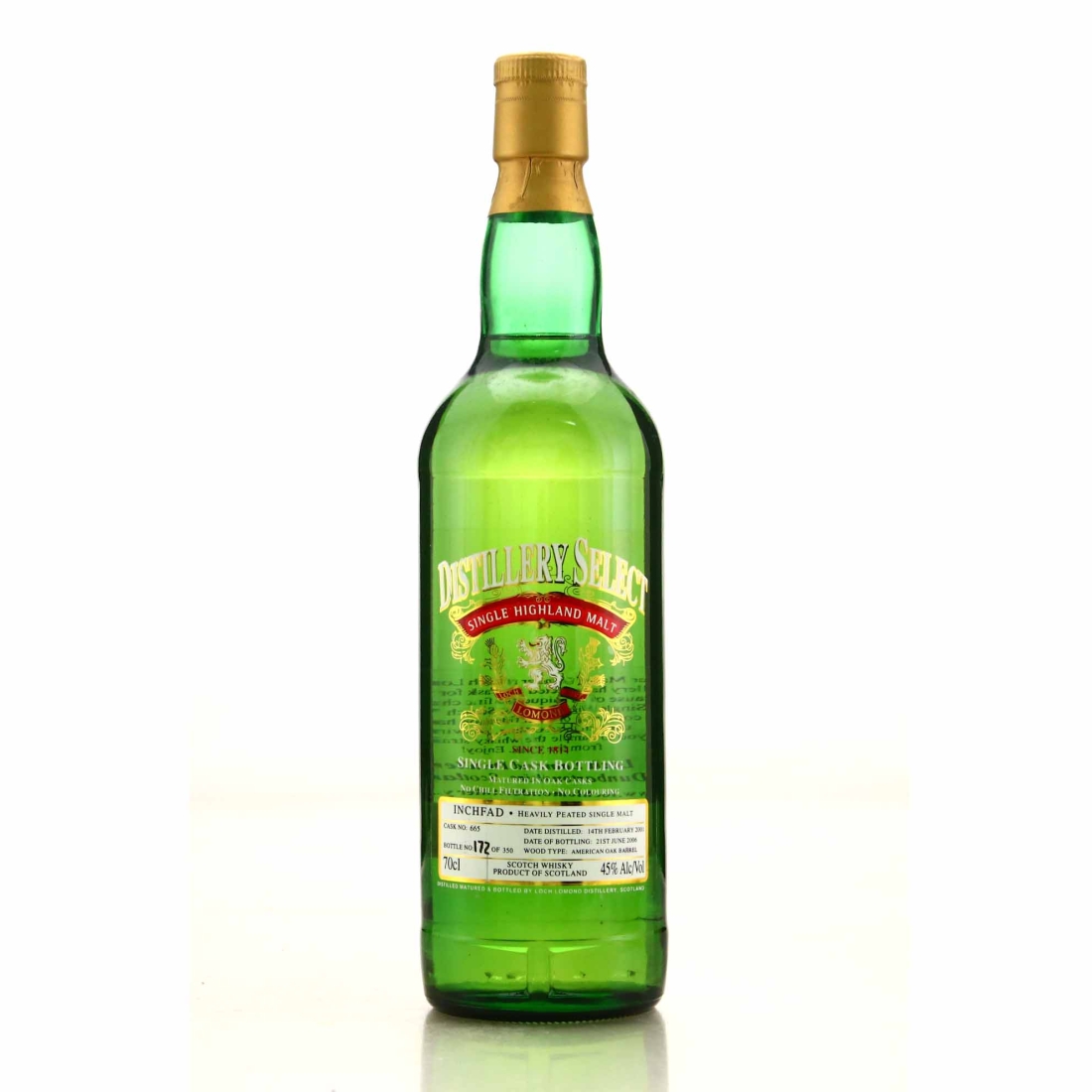 Inchmoan 2001 Distillery Select Single Cask #665
