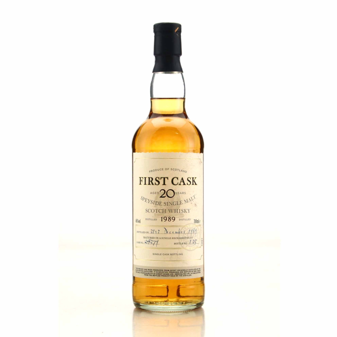 Glenrothes 1989 First Cask 20 Year Old #24379