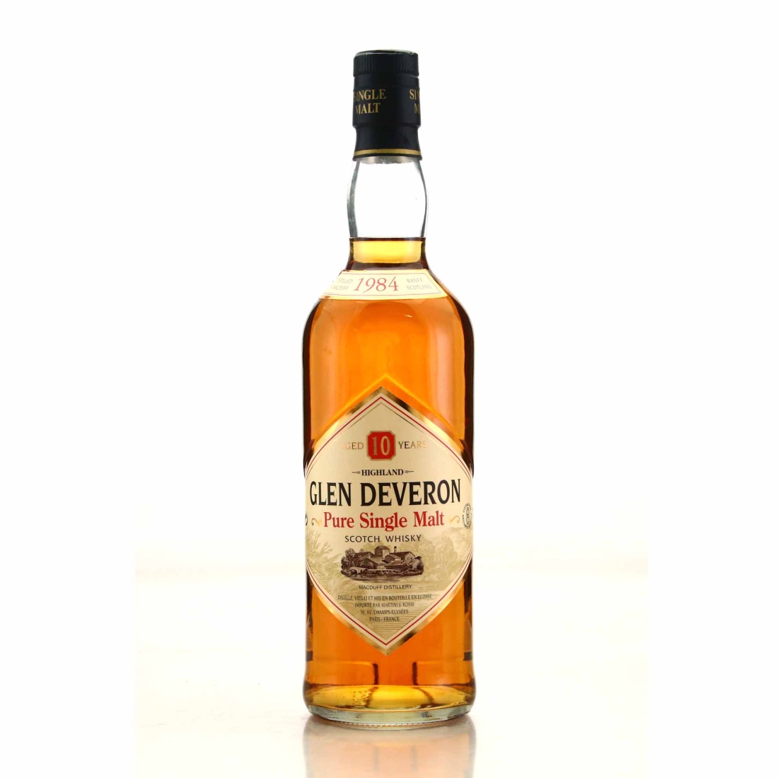 Glen Deveron 1984 10 Year Old / Martini & Rossi Import