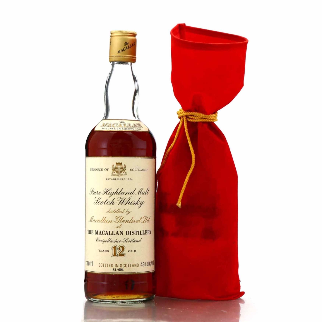 Macallan 12 Year Old 1980s / I.H. Baker