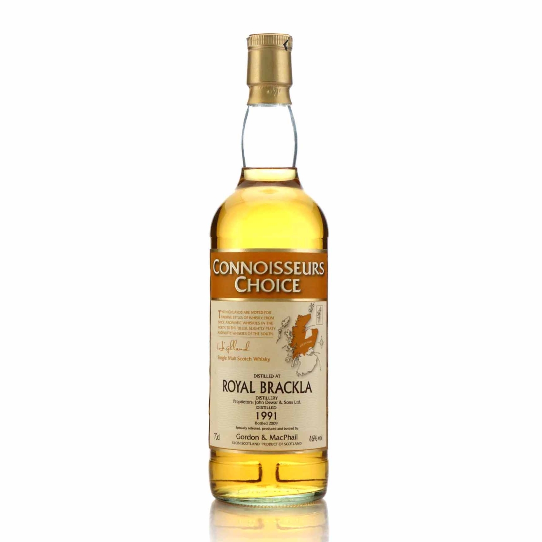 Royal Brackla 1991 Gordon and MacPhail bottled 2009