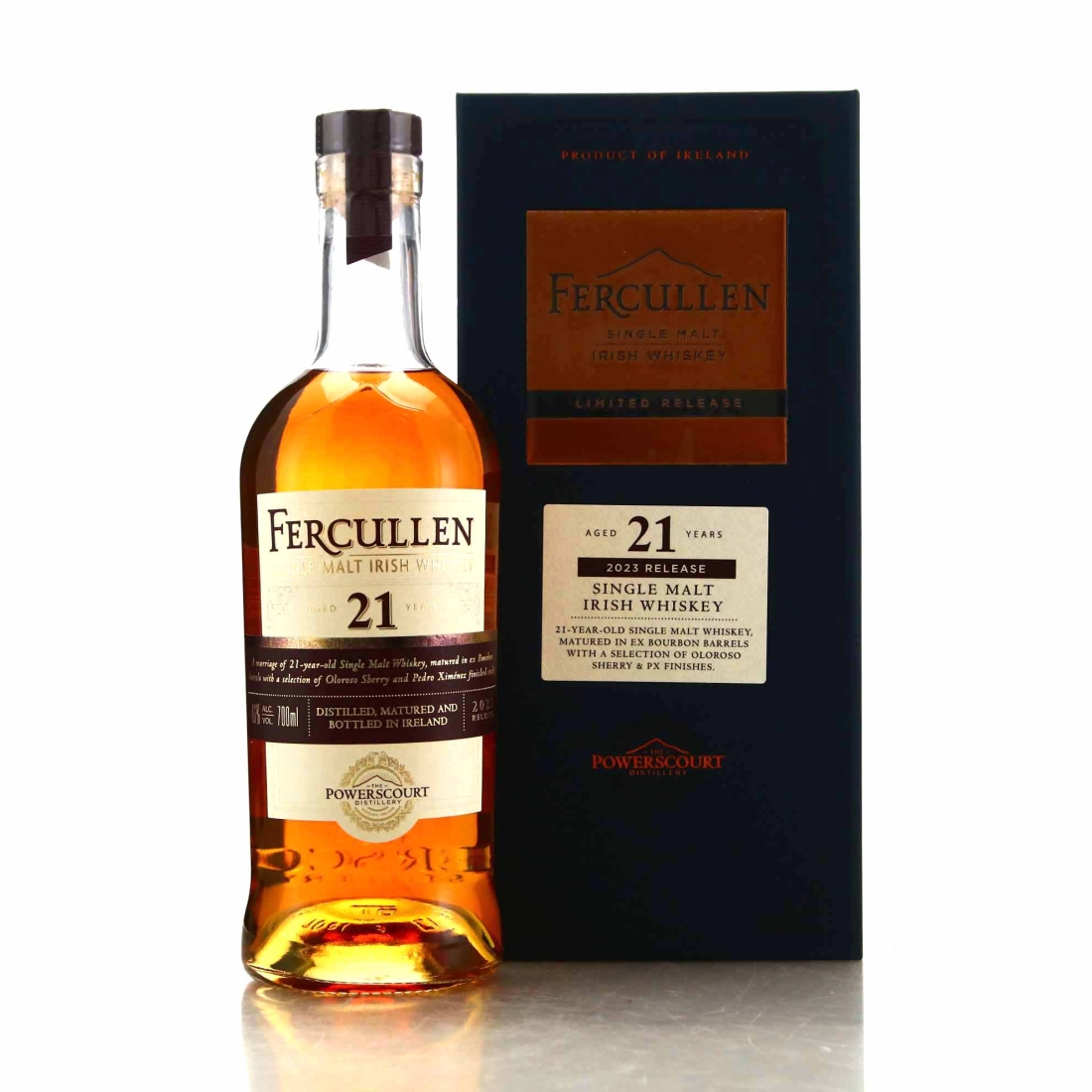 Fercullen 21 Year Old Single Malt 2023 Release
