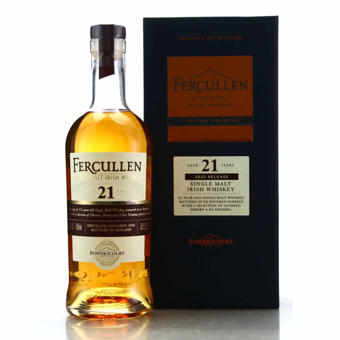 Fercullen 21 Year Old Single Malt 2022 Release