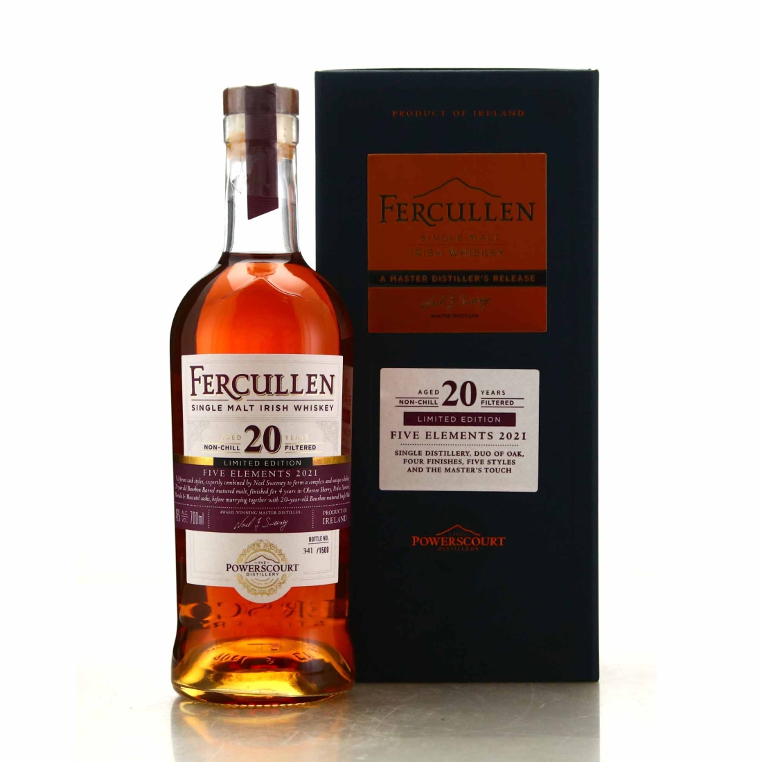 Fercullen 20 Year Old Five Elements Single Malt