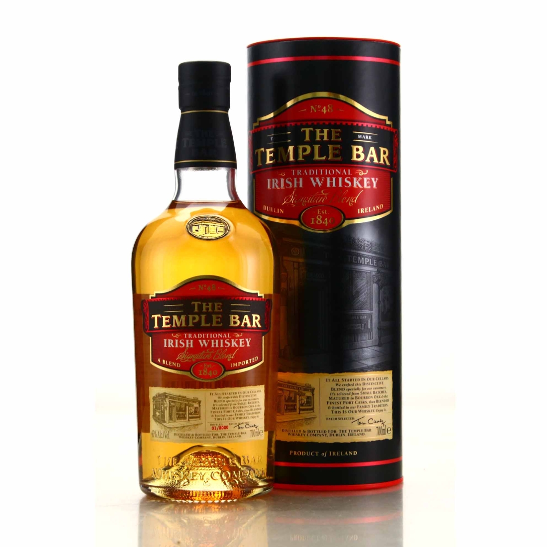 Temple Bar Irish Whiskey