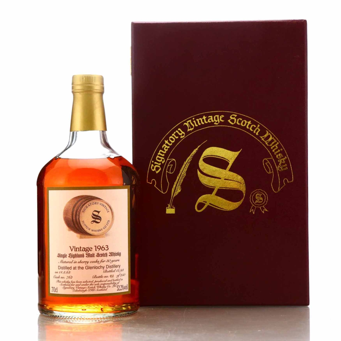 Glenlochy 1963 Signatory Vintage 30 Year Old #762