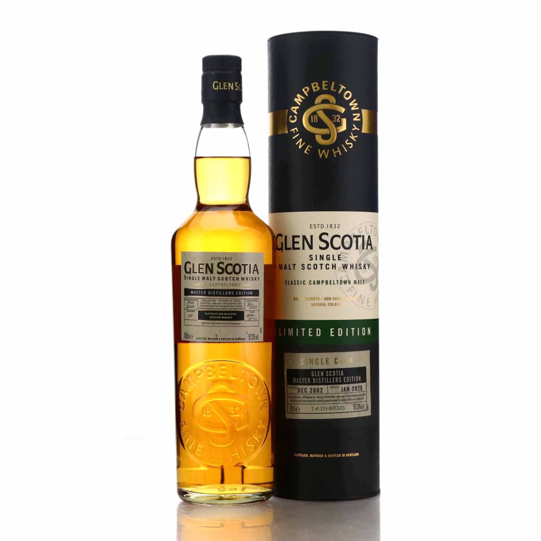 Glen Scotia 2002 Single Cask #637 / Master Distillers Edition