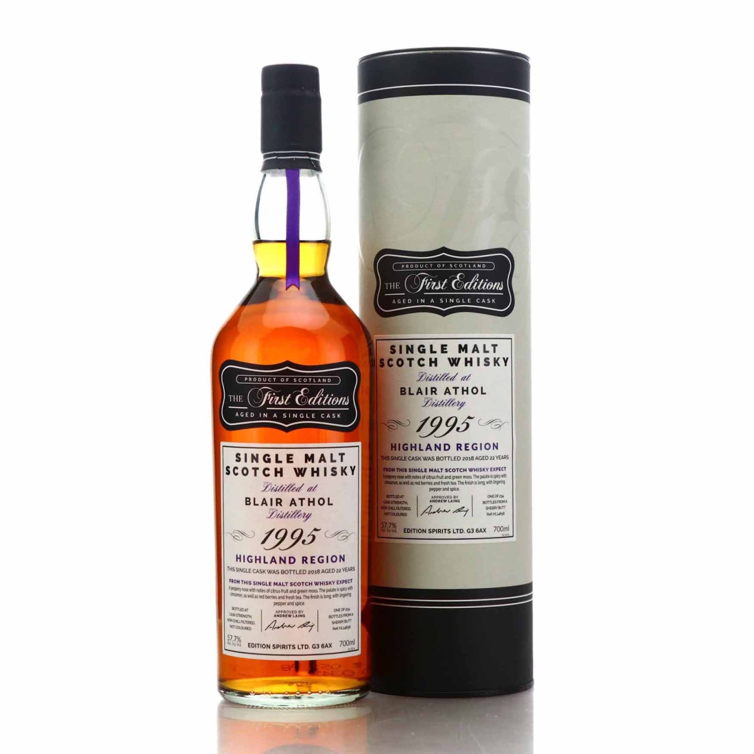 Blair Athol 1995 First Editions 22 Year Old
