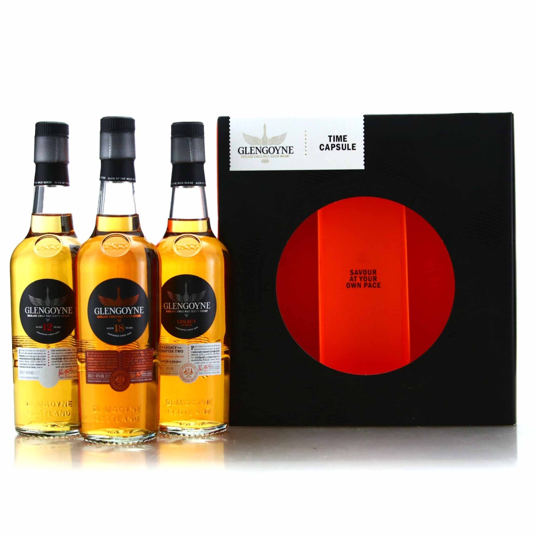 Glengoyne Time Capsule Gift Set 3 x 20cl