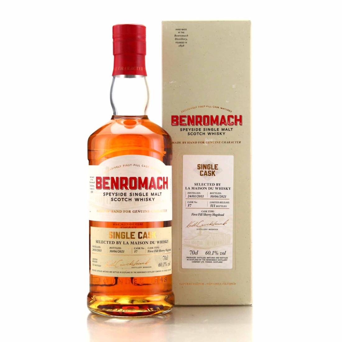 Benromach 2011 Single Sherry Cask #37 / LMDW