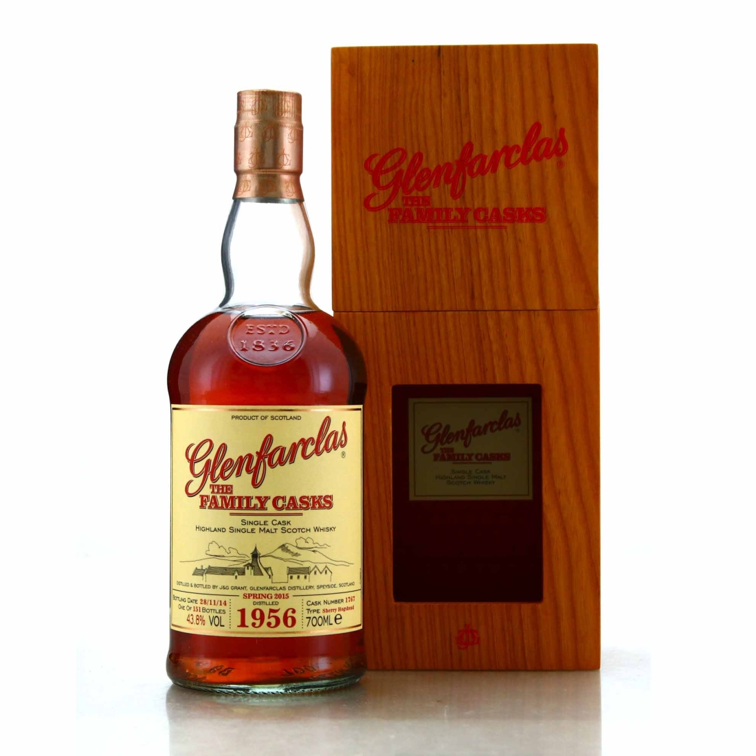Image for Glenfarclas 1956 Family Cask #1767 / Spring 2015