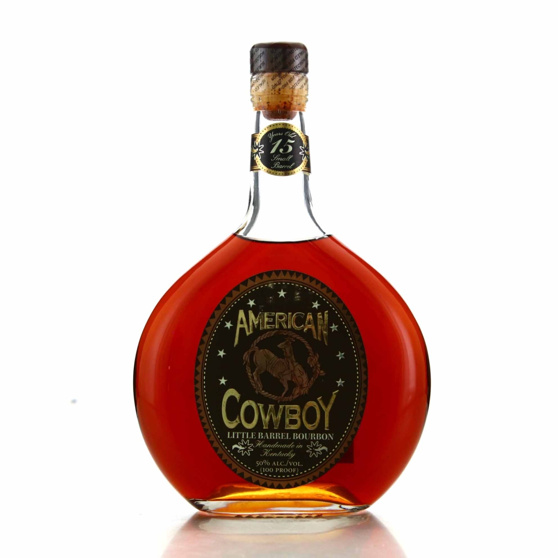 American Cowboy 15 Year Old Little Barrel Bourbon 70cl