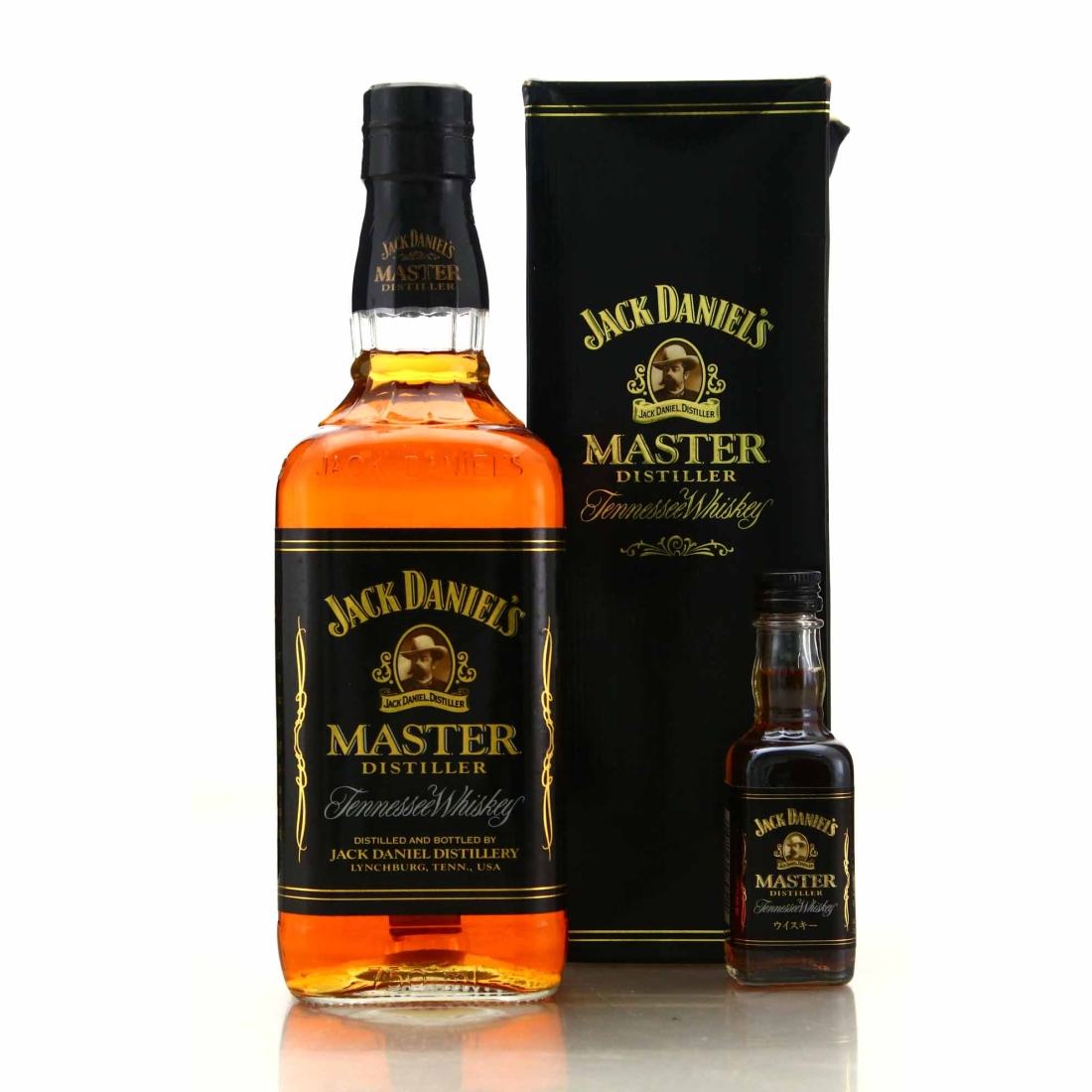 Jack Daniel's Master Distiller 1993 / Japan - with Miniature
