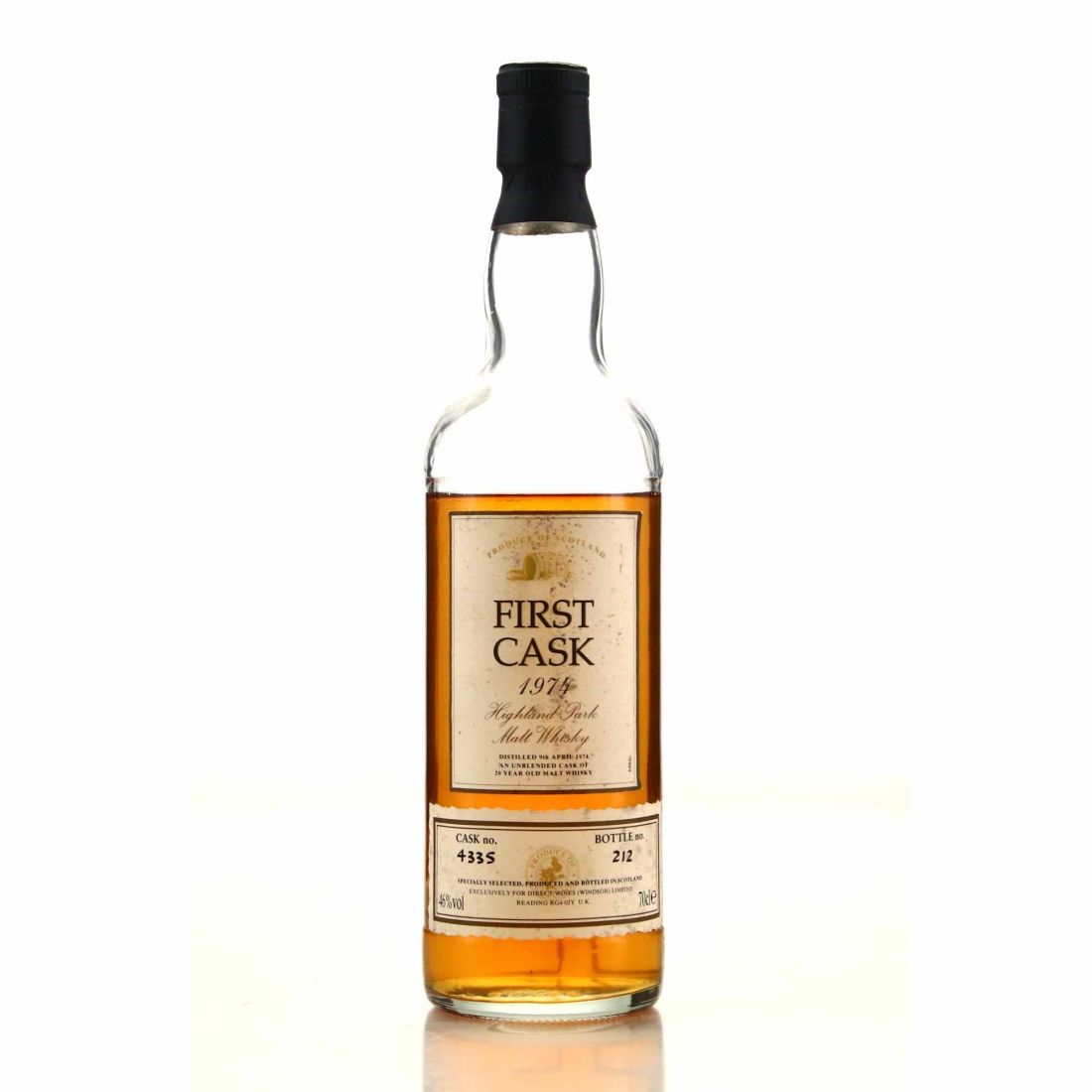 Highland Park 1974 First Cask 20 Year Old #4335
