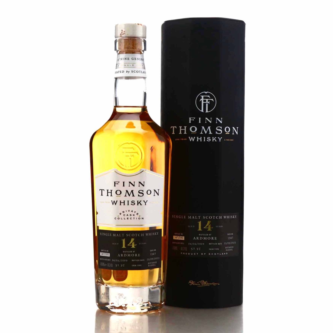 Ardmore 2009 Finn Thomson Whisky 14 Year Old