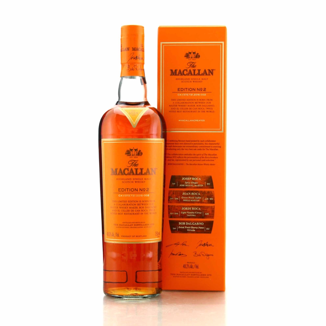 Image for Macallan Edition No.2 75cl / US Import