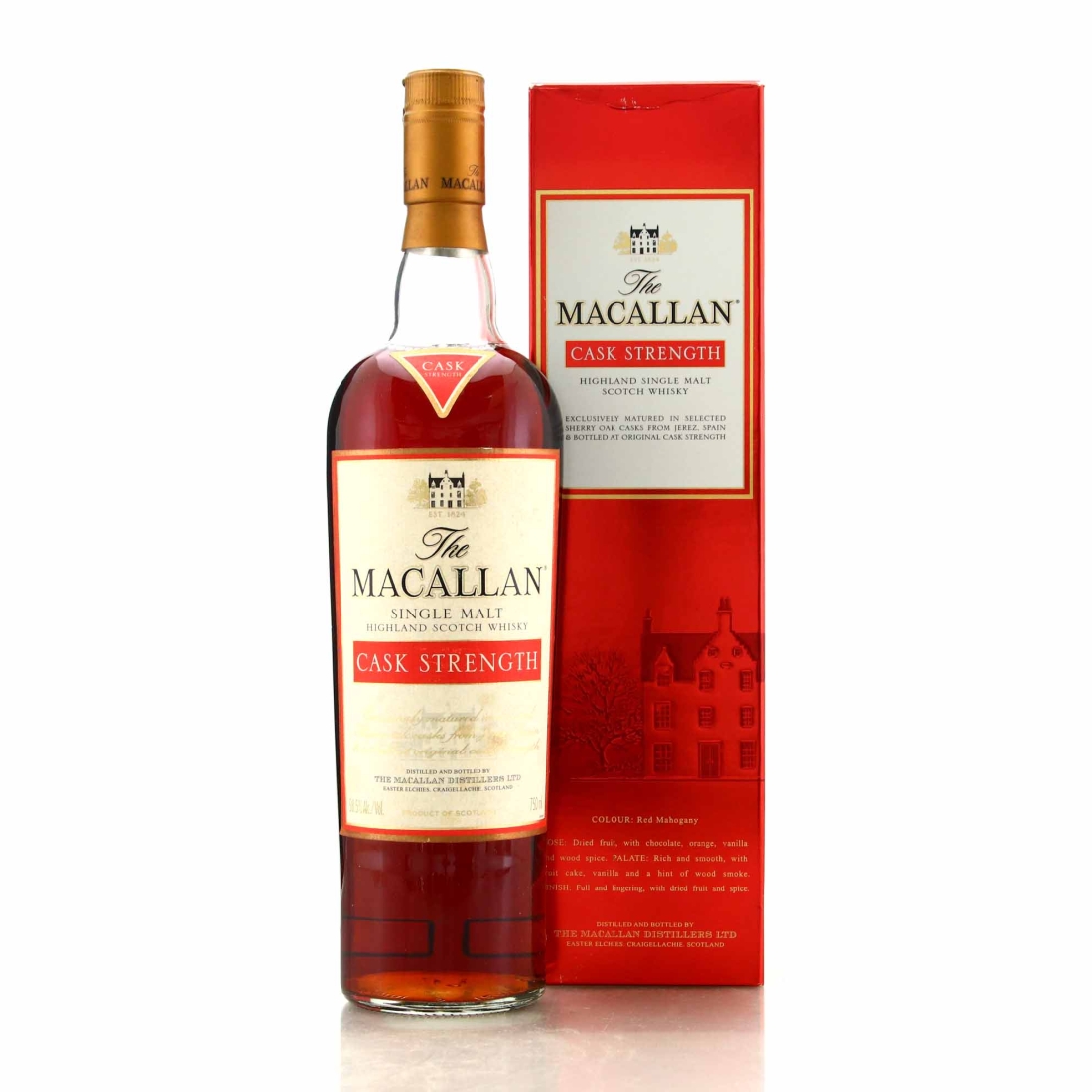 Macallan Cask Strength 58.5% 75cl / US Import