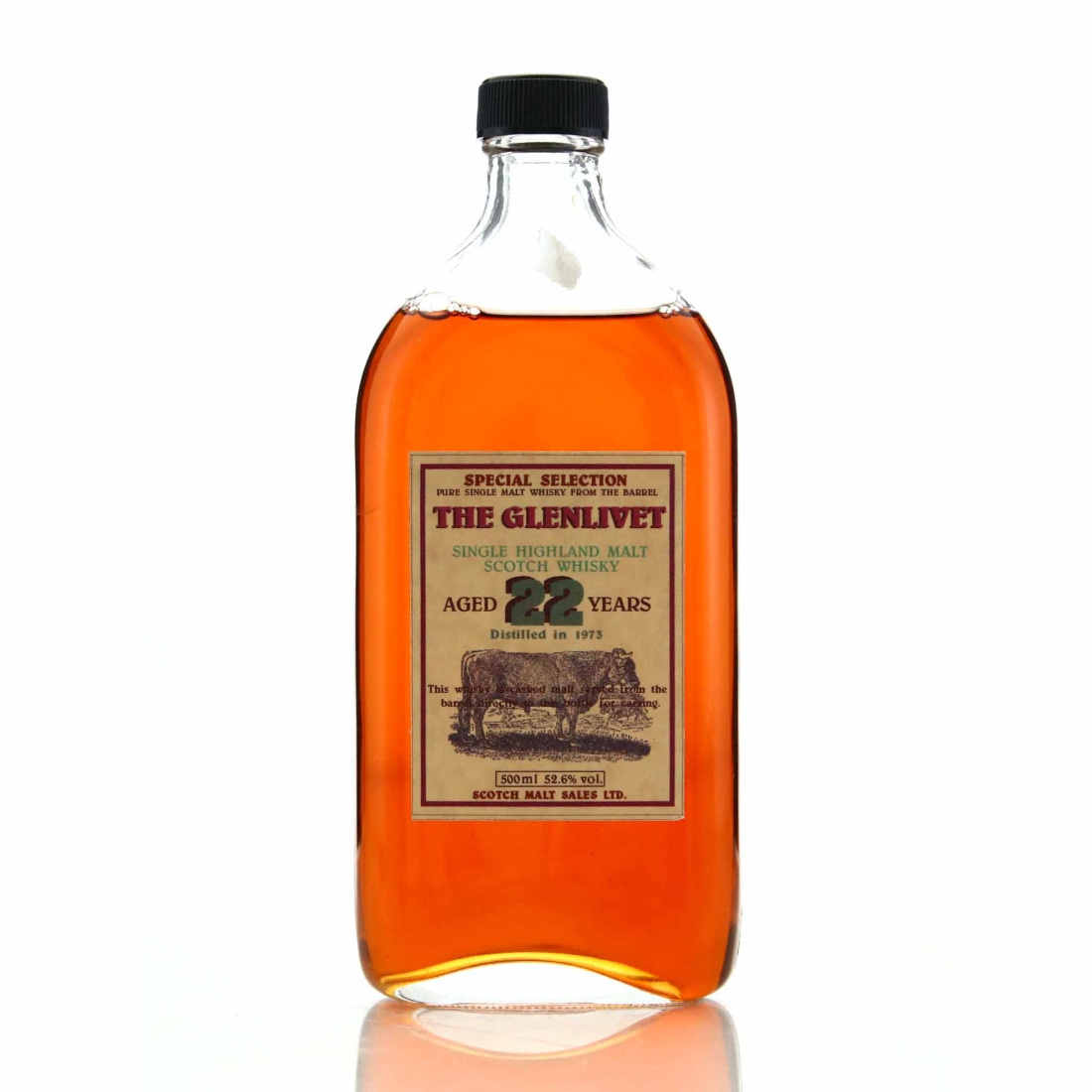 Glenlivet 1973 Scotch Malt Sales 22 Year Old 50cl